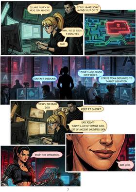 Read FORTES OBSCURI: Kael - Edge of ethernity  1 Page 9 in English