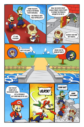 Read Super Mario Adventures Continued (A Fan Comic!)  6 Page 2 in English