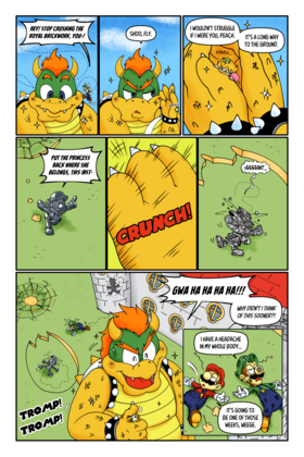 Read Super Mario Adventures Continued (A Fan Comic!)  6 Page 8 in English