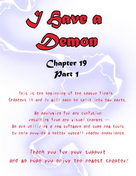 Read I Have A Demon  20 Page 1 in English