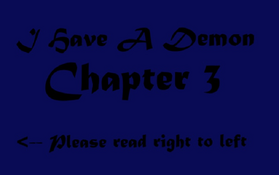 Read I Have A Demon  3 Page 1 in English