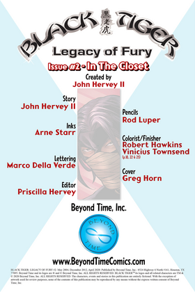 Read Black Tiger: Legacy of Fury  2 Page 2 in English