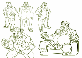Read The Adventures Of JP Cummings ( Character Designs Preview )  1 Page 2 in English