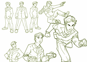 Read The Adventures Of JP Cummings ( Character Designs Preview )  1 Page 4 in English