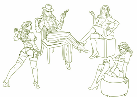 Read The Adventures Of JP Cummings ( Character Designs Preview )  1 Page 5 in English