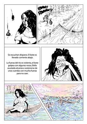 Read Elella y el fuego del jaguar  1 Page 4 in Spanish