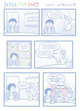 Read Inside The Lines  59 Page 3 in English