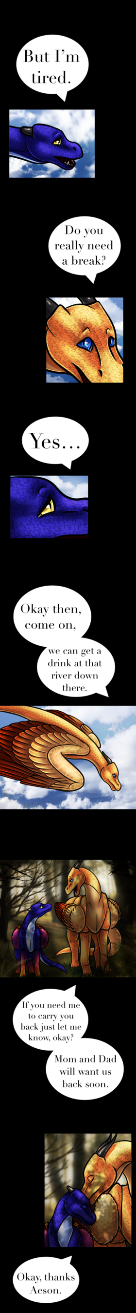 Read Tears of a Dragon  8 Page 3 in English