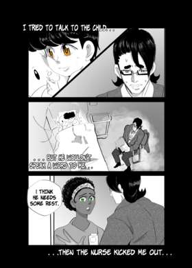 Read Between Worlds: Am I a Monster?  4 Page 5 in English