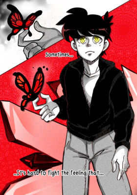 Read Between Worlds: Am I a Monster?  1 Page 2 in English