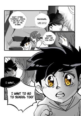 Read Between Worlds: Am I a Monster?  1 Page 9 in English