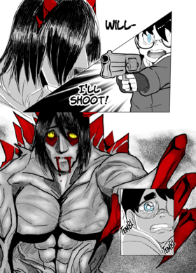 Read Between Worlds: Am I a Monster?  7 Page 10 in English