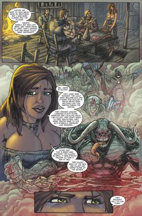 Read Three Knights, Four Days  1 Page 8 in English
