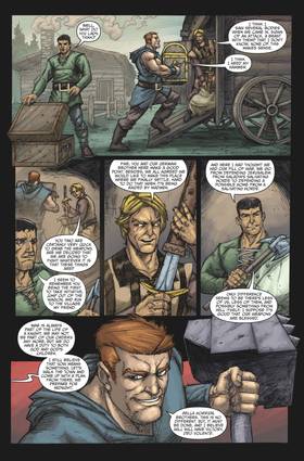 Read Three Knights, Four Days  1 Page 9 in English