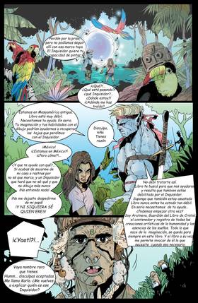 Read El libro de cristal capitulo 2 La Serpiente Emplumada  1 Page 5 in Spanish
