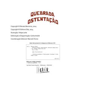 Read Quebrada Ostentação- Quando o Funk Dominou SP  1 Page 2 in Portugese