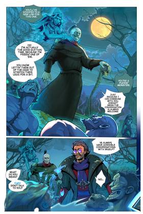 Read The Misadventures of the World's Worst Necromancer  1 Page 5 in English