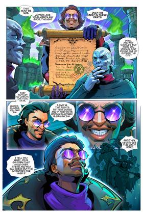 Read The Misadventures of the World's Worst Necromancer  1 Page 6 in English