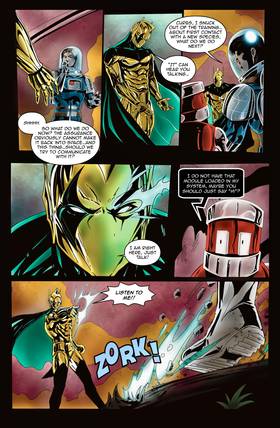 Read The Celestial Knight VS Caspian Porter  1 Page 10 in English
