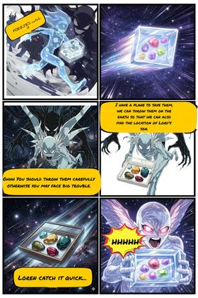 Read ZOLTRAC THE PLANET OF DARK STONES   2 Page 3 in English