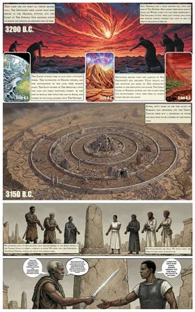 Read The Gwenkelva: The Last Sons of Fire  1 Page 4 in English