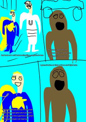 Read 	Nova Man: Origins #1  5 Page 1 in English