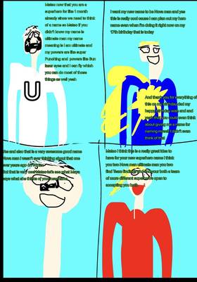 Read 	Nova Man: Origins #1  4 Page 1 in English