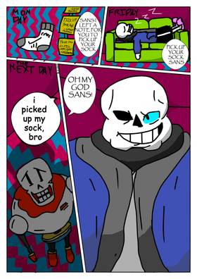 Read The Daily Life of PAPYRUS & sans  1 Page 6 in English