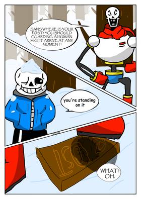 Read The Daily Life of PAPYRUS & sans  1 Page 9 in English