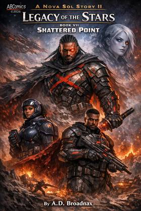 Read A Nova Sol Story - Legacy of the Stars Book VII Shattered Point  1 Page 1 in English