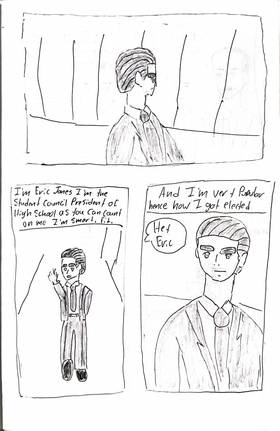 Read Eric Jones Student Council President  1 Page 1 in English