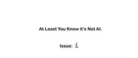 Read At Least You Know it's Not AI  1 Page 7 in English