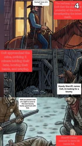 Read   COWBOYS, VAMPIRES,  WEREWOLVES,  AND ZOMBIES   2 Page 2 in English
