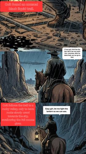 Read   COWBOYS, VAMPIRES,  WEREWOLVES,  AND ZOMBIES   3 Page 5 in English