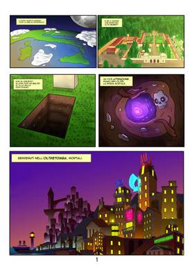 Read Azzurrina the Ghostly Girl  1 Page 3 in Italian