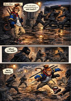 Read They Monkeys   1 Page 4 in English