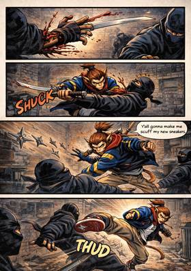 Read They Monkeys   1 Page 6 in English