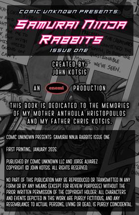 Read Samurai Ninja Rabbits  1 Page 2 in English