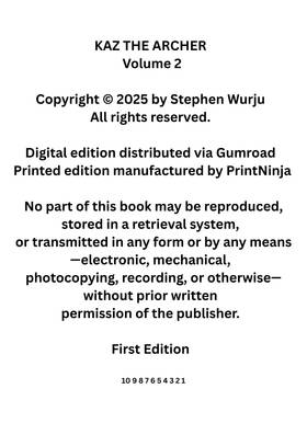 Read KAZ the Archer VOL 2  1 Page 2 in English