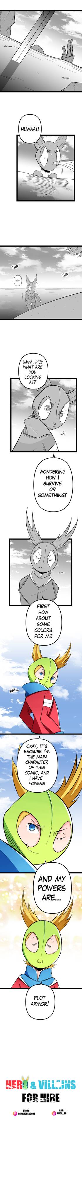 Read Hero and Villains for Hire  1 Page 3 in English