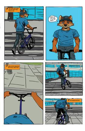 Read How to 180 on a bmx  1 Page 3 in English