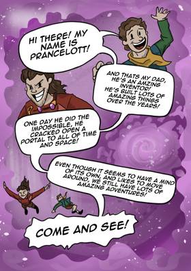 Read The Timely Adventures of Prancelott  1 Page 2 in English