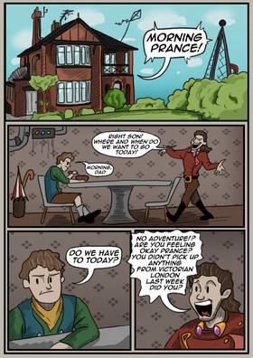 Read The Timely Adventures of Prancelott  1 Page 3 in English