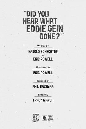 Read Did You Hear What Eddie Gein Done?  1 Page 7 in English