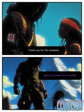 Read SAINT THE URBAN NINJA   21 Page 2 in English