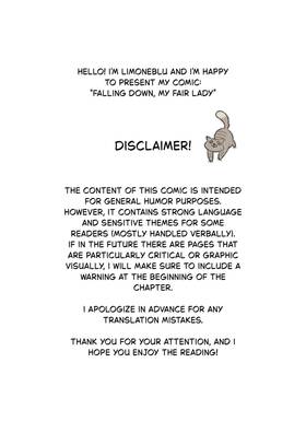 Read Falling down, my fair lady  1 Page 1 in English