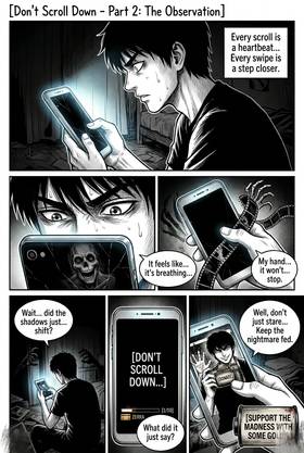 Read Don't Scroll Down  1 Page 3 in English