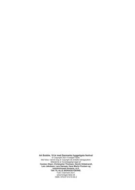 Read Art Bubble 10-års jubilæum / Art Bubble 10 year anniversary album  1 Page 4 in Danish