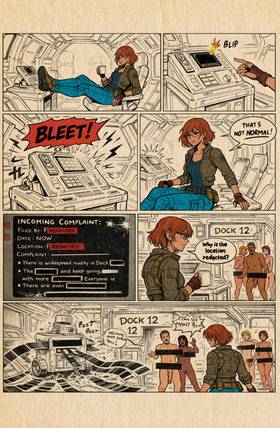 Read Death, Space & Paperwork  1 Page 3 in English