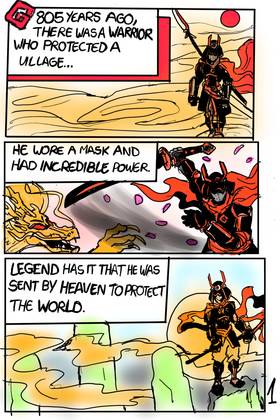 Read Rics Keldin: The Masked Warrior   1 Page 3 in English